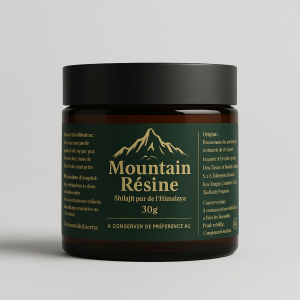 Shilajit Pur de l'Himalaya – Résine 30g